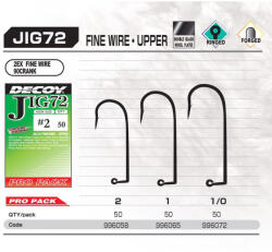 Decoy Jig Horog Decoy Pro Pack Jig72 Upper Fine Wire #1/0 (996072) - fishingoutlet