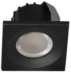2R ANGEL EYE NY LED S04 3W 4000K szögletes szpot mélysugárzó fekete (L090706750) - eztkapdki