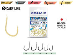 Colmic Nuclear Wb610 Bronze Barbless #16 (amxb16) - fishingoutlet