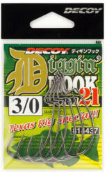 Decoy Offset Horog Decoy Worm 21 Diggin Hook 1/0 (814413) - fishingoutlet