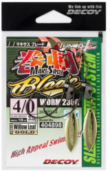 Decoy OFFSET HOROG SÚLYOZOTT DECOY WORM 230G MAKISAGU BLADE GOLD #3/0 3.5gr (404881) - fishingoutlet