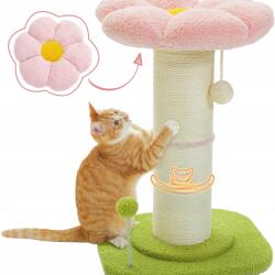 PAWZ Road macska kaparófa virágos 60 cm vastag oszlop 14 cm rózsaszín Cat (AY401-AMT0263PK)