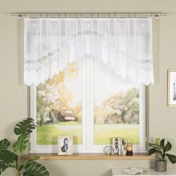 Markizeta Modesta Jacquard kész függöny 250x80cm, fehér szín (MAR_85819)