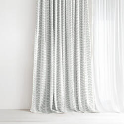 Goldea draperie 100% bumbac - frunze scandinave 200x150 cm