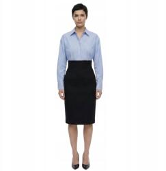 ZARA Elegáns, kék csíkos ing fazonú body méret L (2790/835/044)