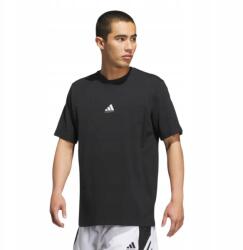 adidas Basketball Graphic Póló Fekete Férfi Pamut (JX0083) S (JX0083)