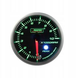  Prosport Indikátor Fordulatszámmérő Stepper Motor Peak 52MM Green