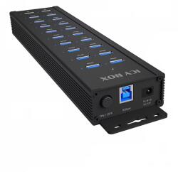 RaidSonic Sonic Raid - USB HUB 20-in-1 w/ power supply (IB-HUB1720-U3)