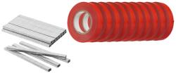 VERTO Set accesorii (10 x 25 m banda legare plante si 10, 000 capse) VERTO 15G456 (15G456)