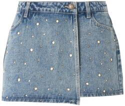 ONLY Fusta Onltexas Studded RegSkort Bj 15371189 BS 541 light medium blue denim (15371189 BS 541 light medium blue denim)