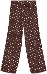 VERO MODA Pantaloni Vmelisa Wide Tie 10347961 19-1216 TCX chocolate martini