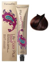  Vopsea de păr permanentă Farmavita Life Color Plus 5.52 Light Brown Acaju Gray, 100 ml