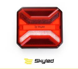 Skyled Lampa LED Spate Patrata, 12-24V, cu Pozitie, Marsarier, Ceata si Catadioptru (13SL40430)