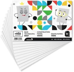  Blok techniczny WeBa Collection 230g biały 10ark. A2