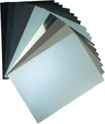  Set de hârtii decorative colorate argintii pachet 20A5