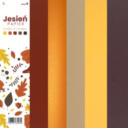  Set mixt de hârtii colorate Toamnă pachet 25A4