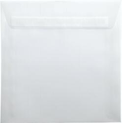 Aster Tracing Plic decorativ neted transparent pătrat K4 17x17 HK Aster Tracing alb 112g