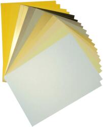  Set de hârtii colorate galbene pachet 20A4