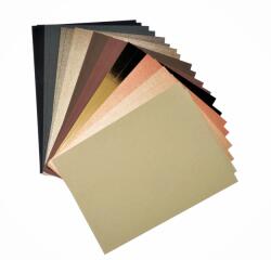  Set de hârtii colorate maro pachet 20A4