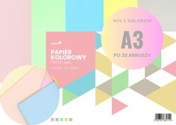  Zestaw pastelowy 80g mix 5x20 kolor pak. 100A3