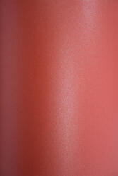 Aster Metallic Hârtie decorativă colorată metalizată Aster Metallic 120g Ruby roșu buc. 10A4