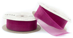  25mm WO9053 Panglică de sifon fuchsia 32mb