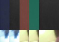  Hârtie decorativă colorată lucioasă pe o parte Mirror 260g mix (5x2A4) pachet 10A4
