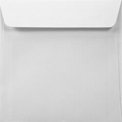 Acquerello Plic decorativ texturat pătrat K4 17x17 HK Acquerello Bianco dungi alb 120g