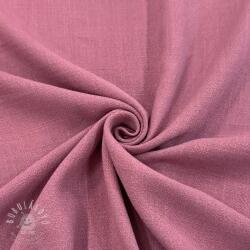  Viszkóz lenvászonnal WASHED old pink