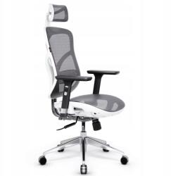 Diablo Chairs Diablo V-Basic ergonomikus szék fehér-szürke White and grey (970)