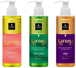 KAROMA Pachet 3 Parfumuri concentrate pentru rufe, KAROMA - Fresh Bloom, Forest Fresh, Magic