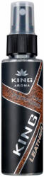 KING Aroma Odorizant auto cu pulverizator KING Aroma LEATHER, 50 ml , Parfum auto elegant cu note de piele