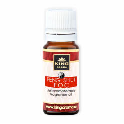 KINGAROMA Ulei Parfumat Aromaterapie FENG SHUI FOC, KING Aroma, 10 ml , Energie Vitala, Pasiune E i Succes