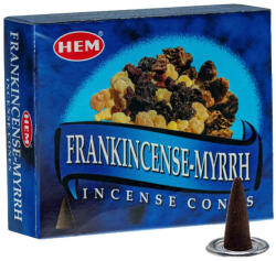 HEM Conuri parfumate HEM Frankincense Myrrh , 10 buc