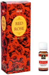 HEM Pachet Promo: 120 Betisoare Parfumate HEM Red Rose + Ulei Aromaterapie Rose KING Aroma, 10ml
