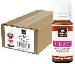 KINGAROMA Pachet 50 uleiuri parfumate aromaterapie Liliac KING Aroma, 10 ml