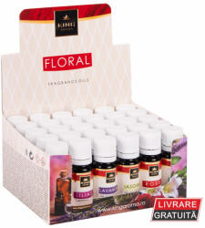 KINGAROMA Pachet 30 Uleiuri Parfumate Aromaterapie FLORAL, KING Aroma , Cel Mai Vandut Mix
