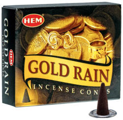 HEM Conuri parfumate HEM, Gold Rain 10 buc