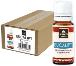 KINGAROMA Pachet 50 uleiuri parfumate aromaterapie Eucalipt KING Aroma, 10 ml