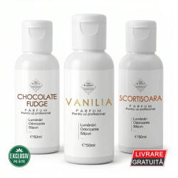 KING Aroma Pachet 3 Parfumuri Concentrate Gourmand pentru Lumanari , Vanilie, Chocolate Fudge ScortiE oara KING Aroma