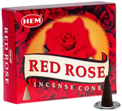 HEM Conuri parfumate HEM Red Rose , 10 buc