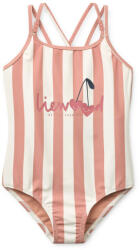 LIEWOOD Suna fürdőruha Coral Blush Creme De La Creme Stripe 98-128 (LWD-134)