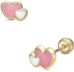 Lisa Jewelry for Kids átölel a szeretetem gyerek fülbevaló gömb zárral (JTAG-4609-18)