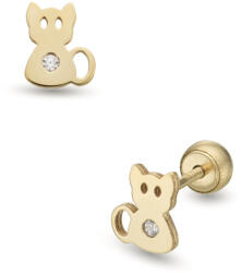 Lisa Jewelry for kids Lisa kis macska gyerek fülbevaló gömb zárral (JTAG-6573-18)