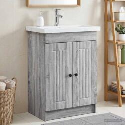 vidaXL Dulap de baie sub chiuveta Sonoma gri 78, 5 x 37, 5 x 81 cm GartenMobel Dekor (890050)