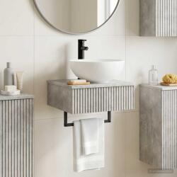 vidaXL Basin de spalare montat pe perete Gri Beton 40 x 41 x 40, 5 cm GartenMobel Dekor (890181)