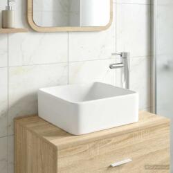 vidaXL Chiuveta de baie Crom 36, 5 x 36, 5 x 13 cm Metal GartenMobel Dekor (890250)