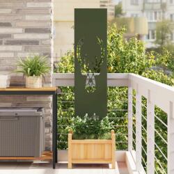 vidaXL Ecran de intimitate pentru gradina Olivengrønn 32 x 140 cm GartenMobel Dekor (876262)