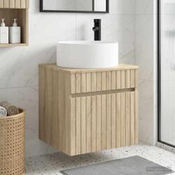 vidaXL Chiuveta de baie suspendata Stejar Sonoma 49 x 44, 5 x 65, 5 cm GartenMobel Dekor (890624)