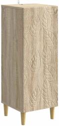 vidaXL Bufet Stejar Sonoma 33 x 34, 5 x 90 cm Lemn prelucrat GartenMobel Dekor (895057) Comoda